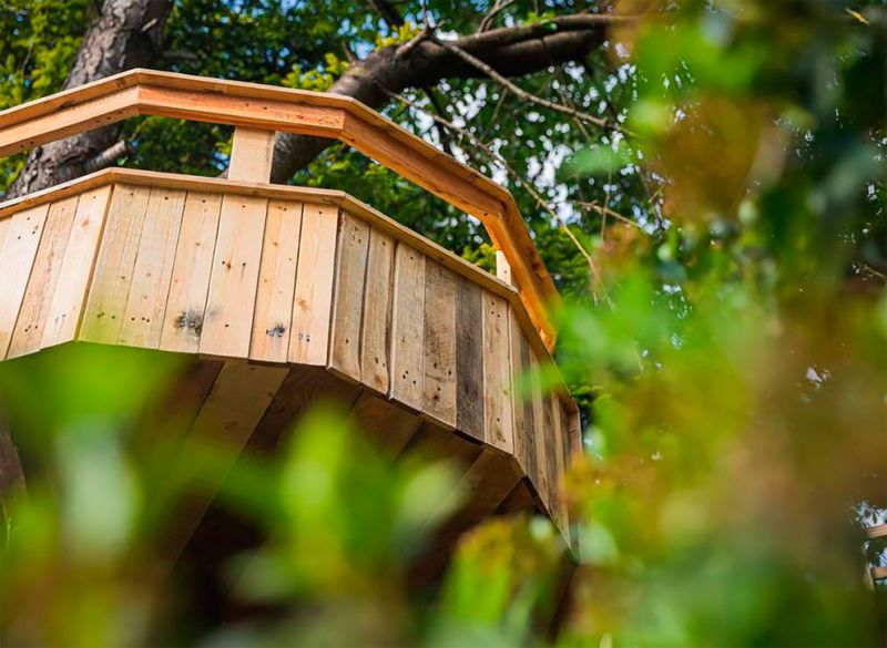 Watford Dad Builds Amazing Garden Treehouse For His Daughters