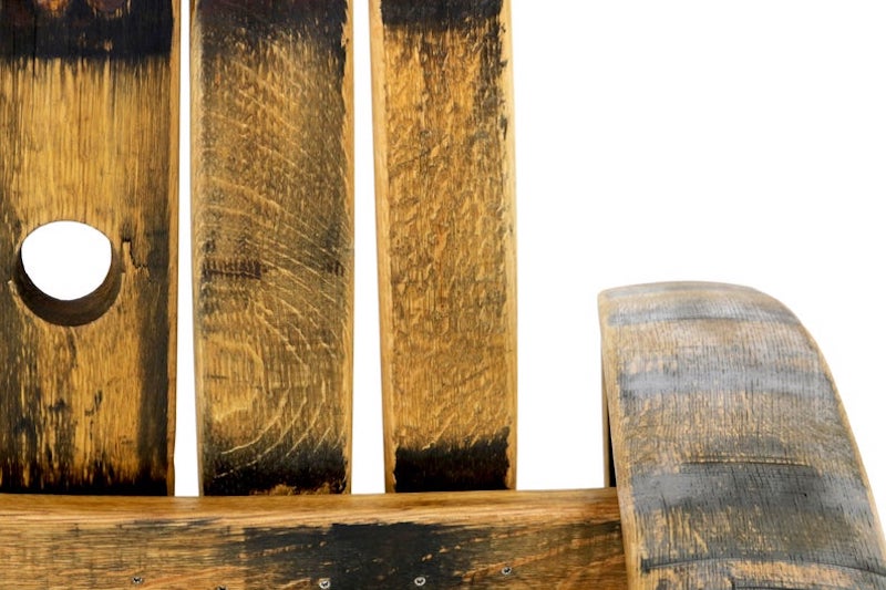 Bourbon Barrel Adirondack Chair by Hungarian Workshop