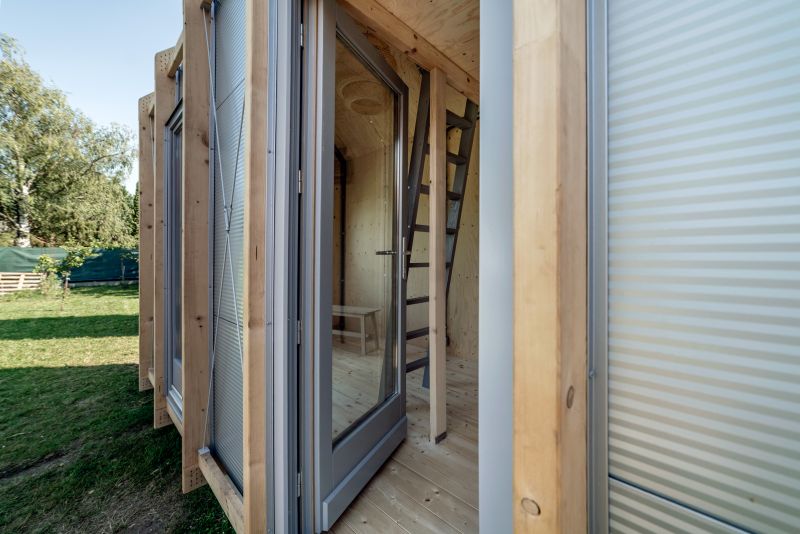 Hello Wood's Affordable Cabin Kabinka Serves as A Backyard Office All Year Round