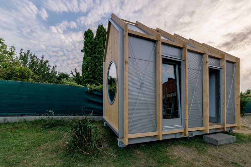 Hello Wood's Affordable Cabin Kabinka Serves as A Backyard Office All Year Round