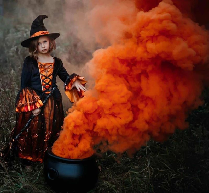 Halloween Smoke Bomb Photography - Ideas for Awesome Photos