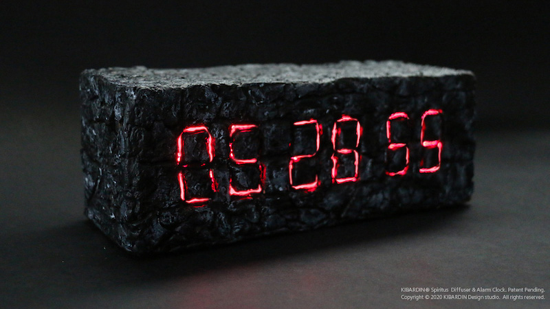 Spiritus-Diffuser-Alarm-Clock by KIBARDIN Design Studio