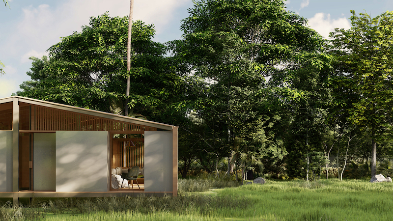 Stilt Studios Builds Tiny Tetra House Using Recycled Tetra Pak Cartons