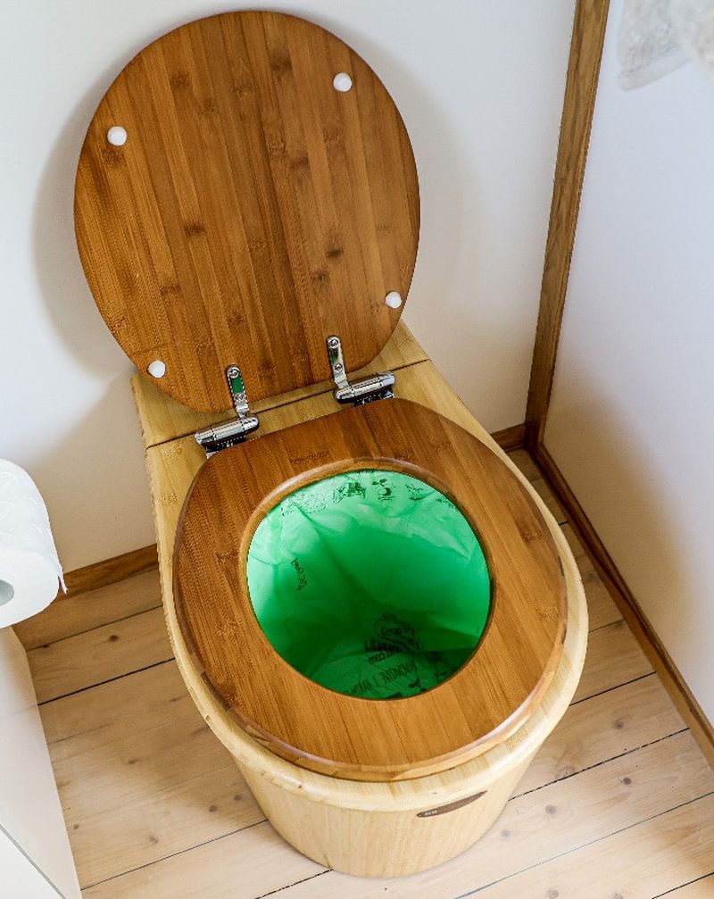 Bambooloo Waterless Composting Toilets are Made of Bamboo