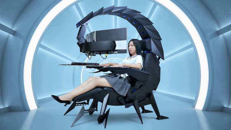 Sting Your Competitors With This Villainous Scorpion Gaming Chair