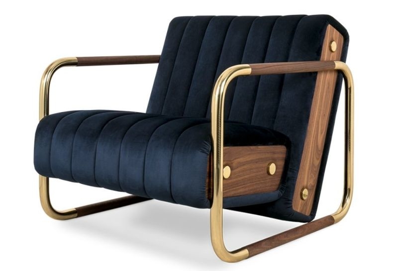 Essential Home Launches Minelli Armchair Featuring Mid-Century Style