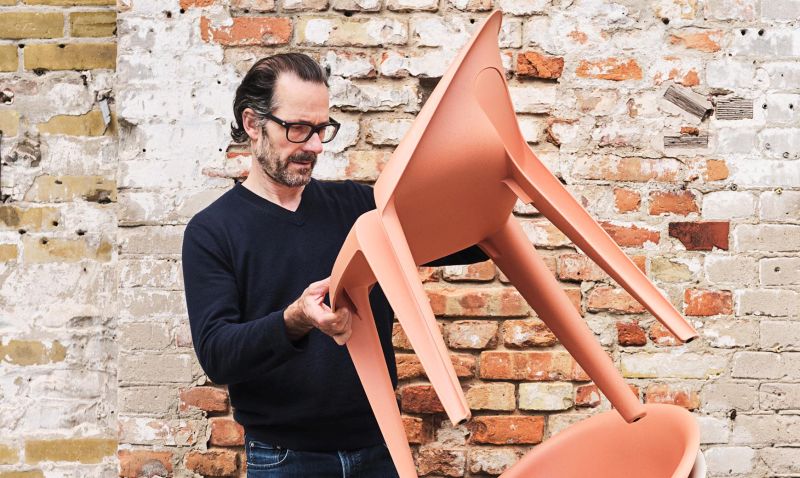 Konstantin Grcic and Magis Creates Bell Chairs using Recycled Polypropylene 