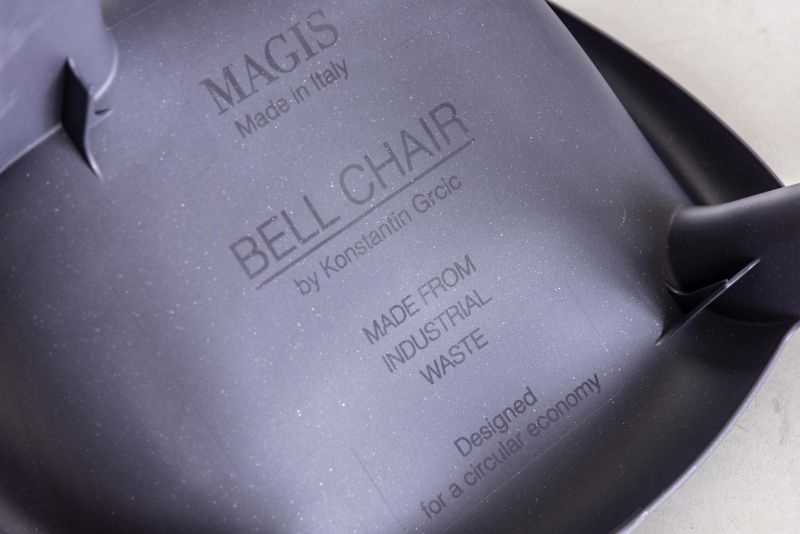 Konstantin Grcic and Magis Creates Bell Chairs using Recycled Polypropylene 