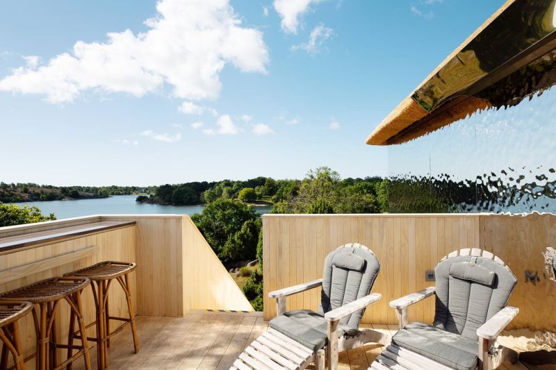 SynVillan Mirror Cabin is Newest Addition at Eriksberg Nature Reserve