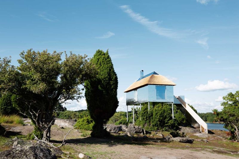 SynVillan Mirror Cabin is Newest Addition at Eriksberg Nature Reserve