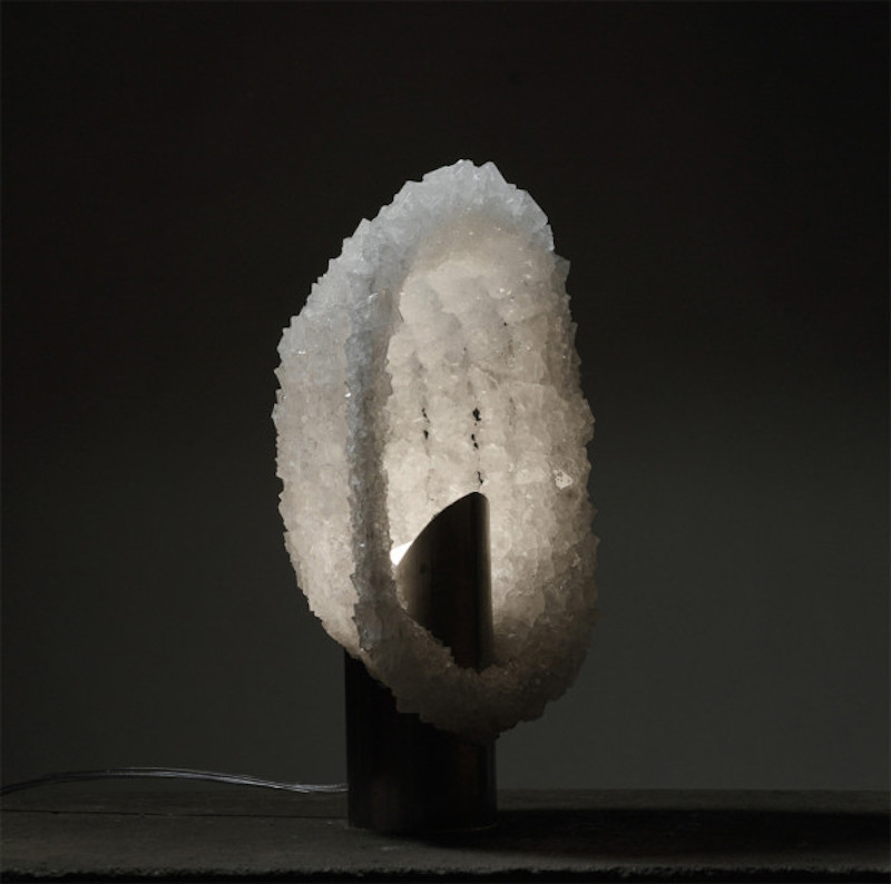 Alumina Salt Lamp by Thomas Carlier