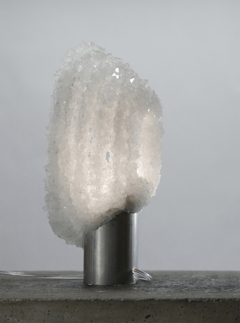 Alumina Salt Lamp by Thomas Carlier