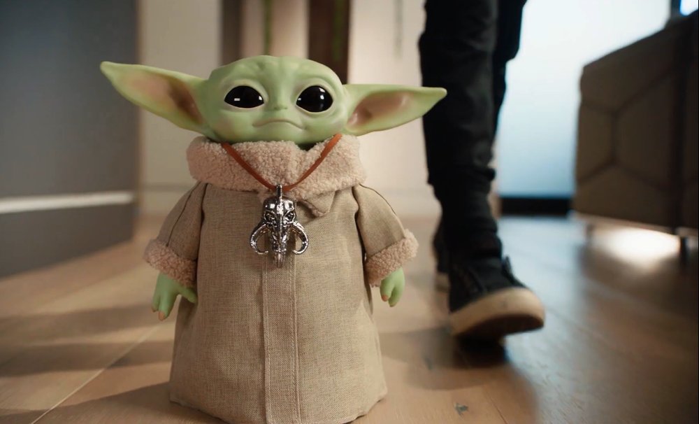 cute baby yoda toy