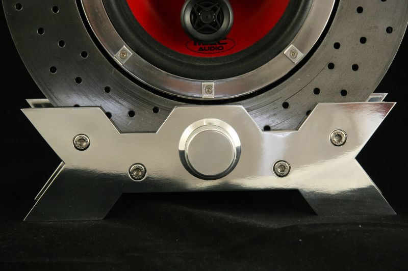 Designer Turns Ferrari F430 Brake Disc into Bluetooth Speaker