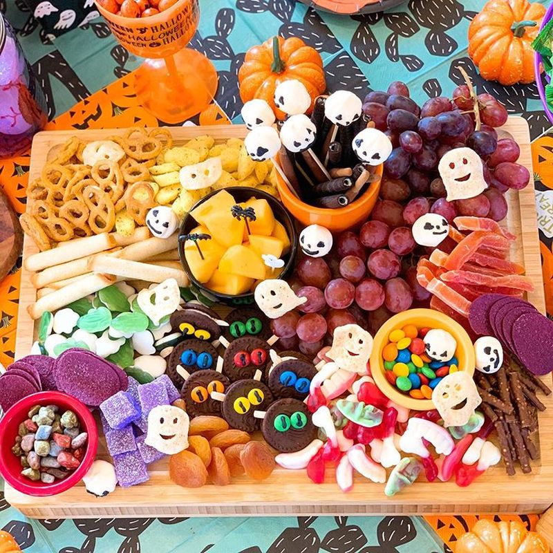 Candy Cheer Halloween Grazing Boards