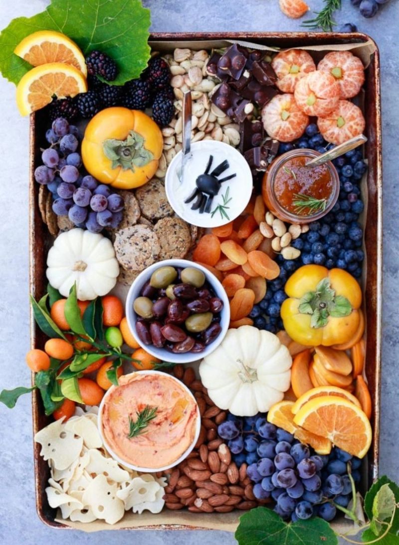 fruity Halloween Grazing Boards 