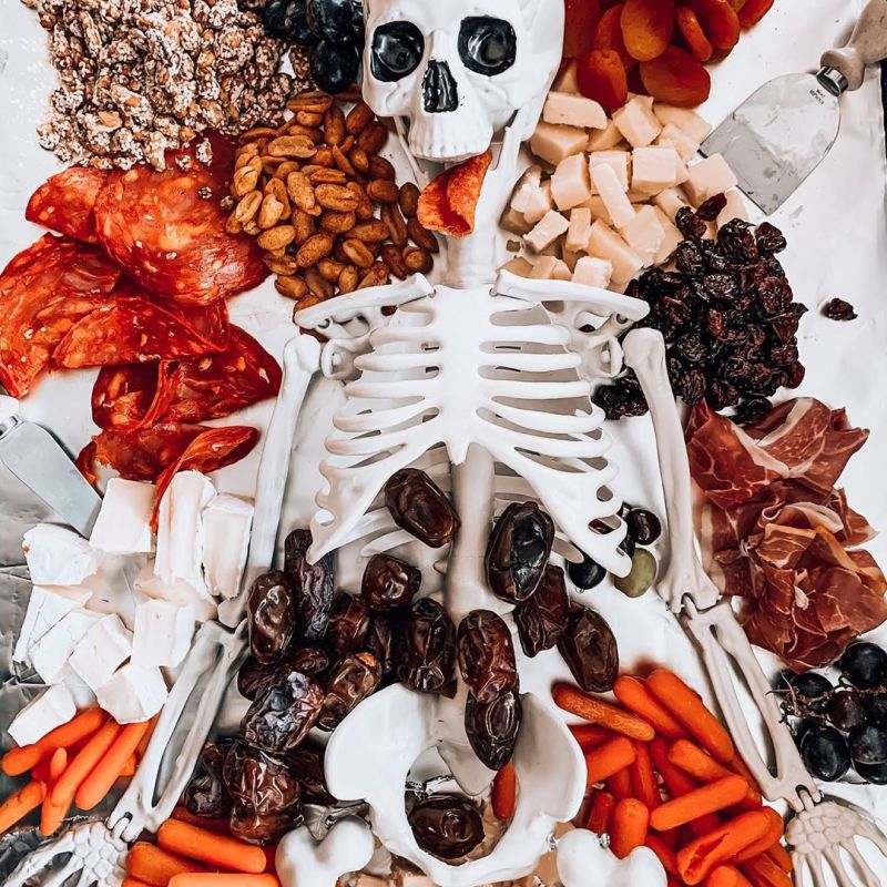 Bone-y Fun Platter Halloween Grazing Board