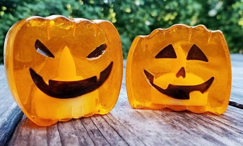 Halloween Pumpkin Soaps