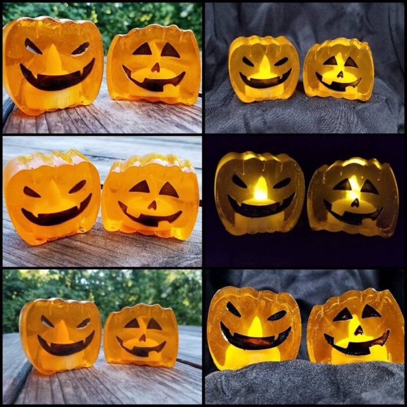 Halloween Pumpkin Soaps