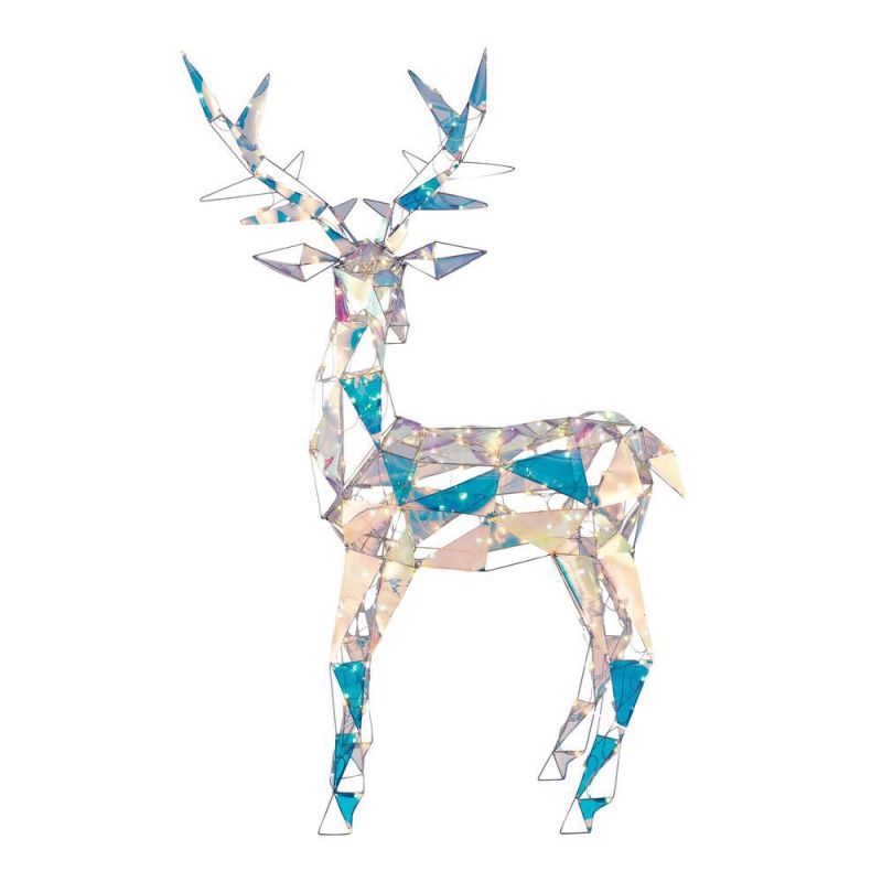 HomeDepot Launches Life-Size Iridescent Reindeer Christmas Decoration 