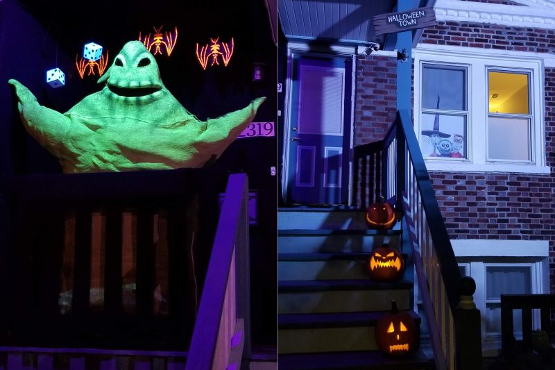 Man Builds Nightmare Before Christmas Halloween Display for 2020