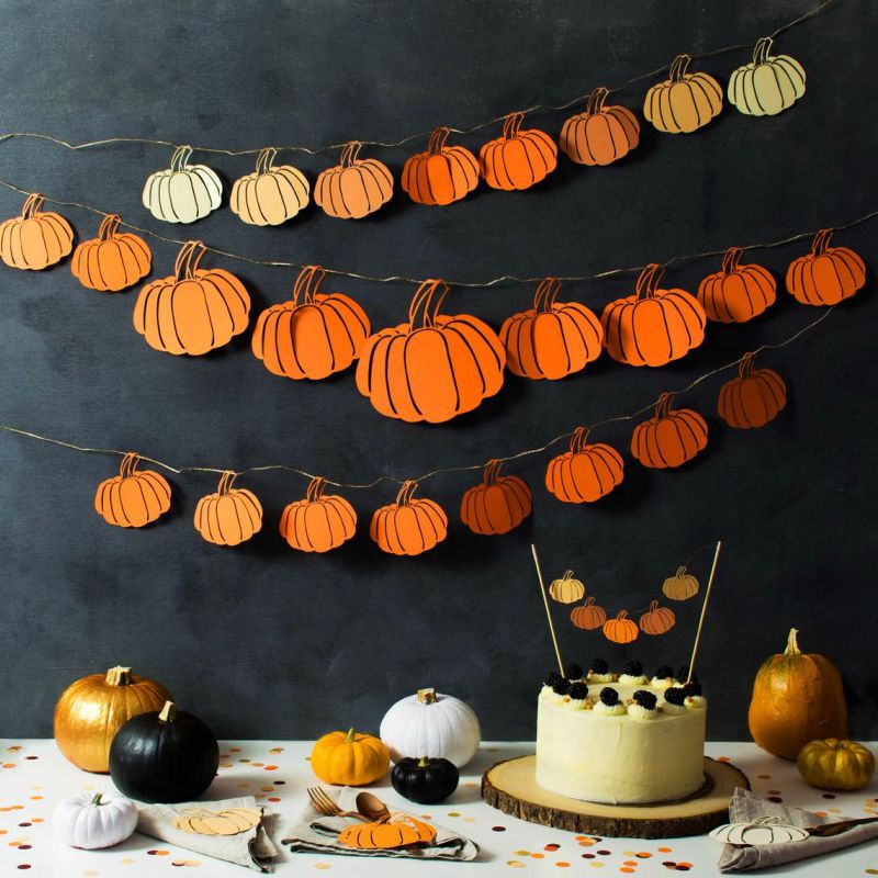 Pumpkin Garland