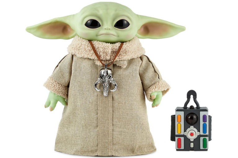 RC Baby Yoda Robot Wiggles its Ears, Walks like a Curious Toddler