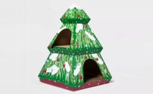 Target Launches Holiday-Themed Cat House Scratchers for 2020