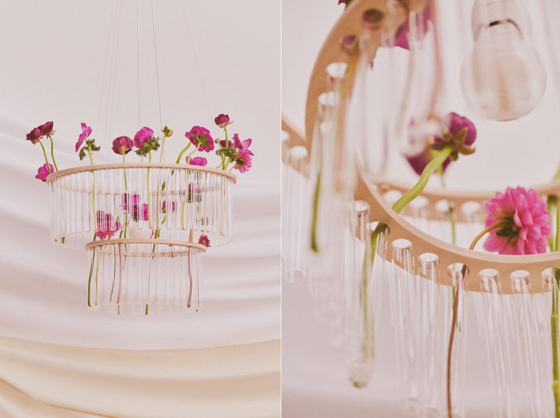 Test Tube Chandelier