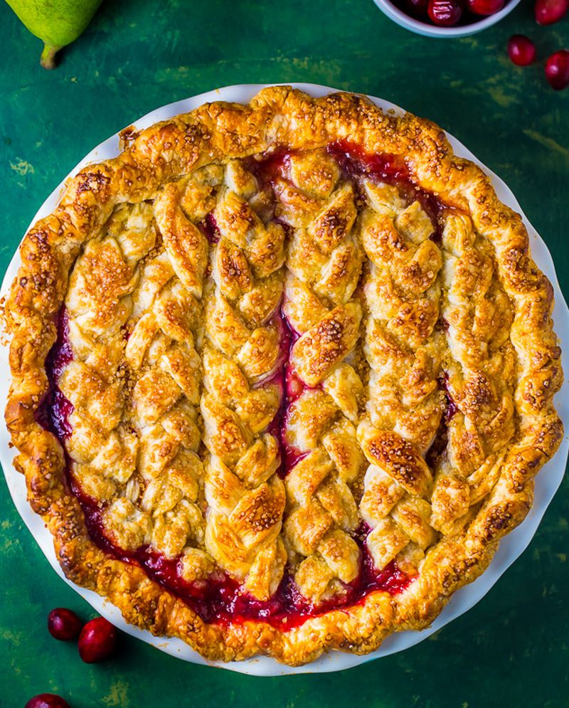 Cranberry-Pear Pie