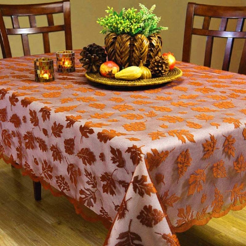 15 Thanksgiving Tablecloth Ideas Buy These For Graceful Table Layout