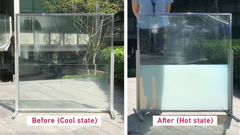 NTU Researchers Develop Energy-Saving, Liquid Window Panels 