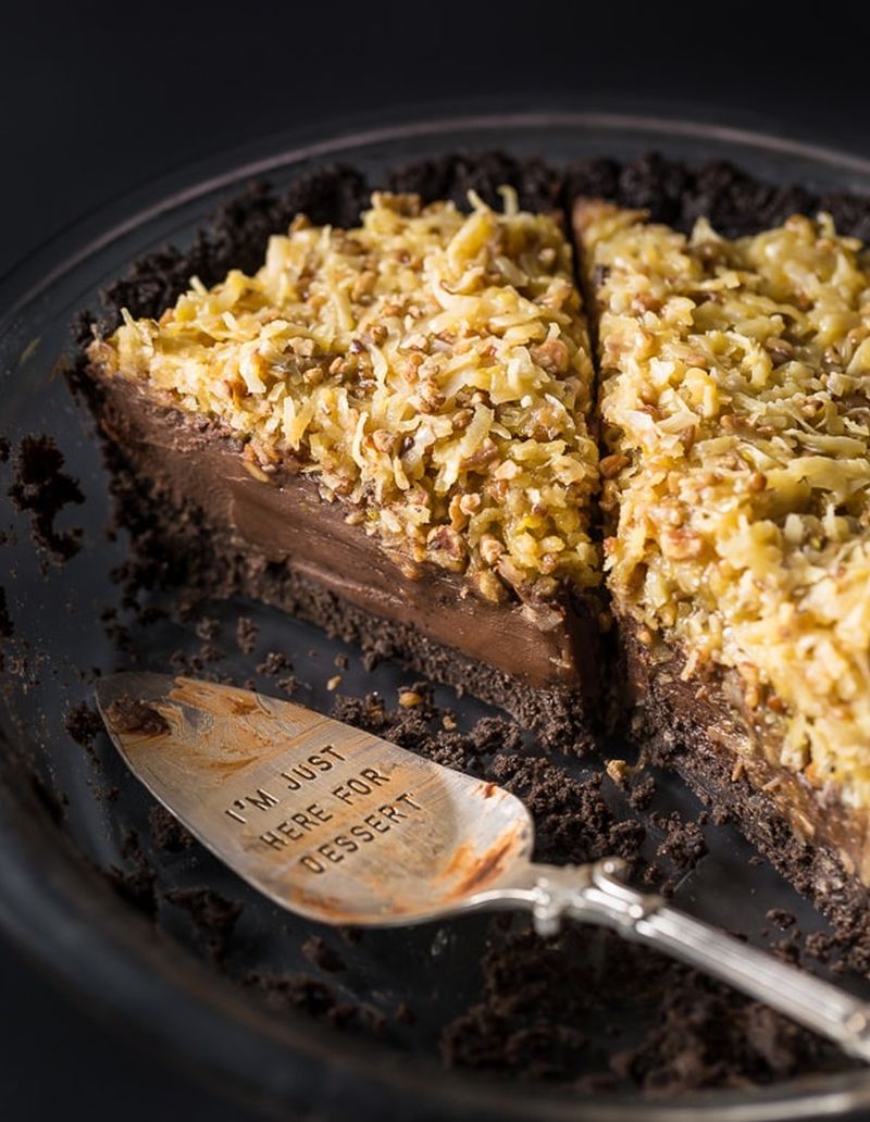 No-Bake German Chocolate Pie