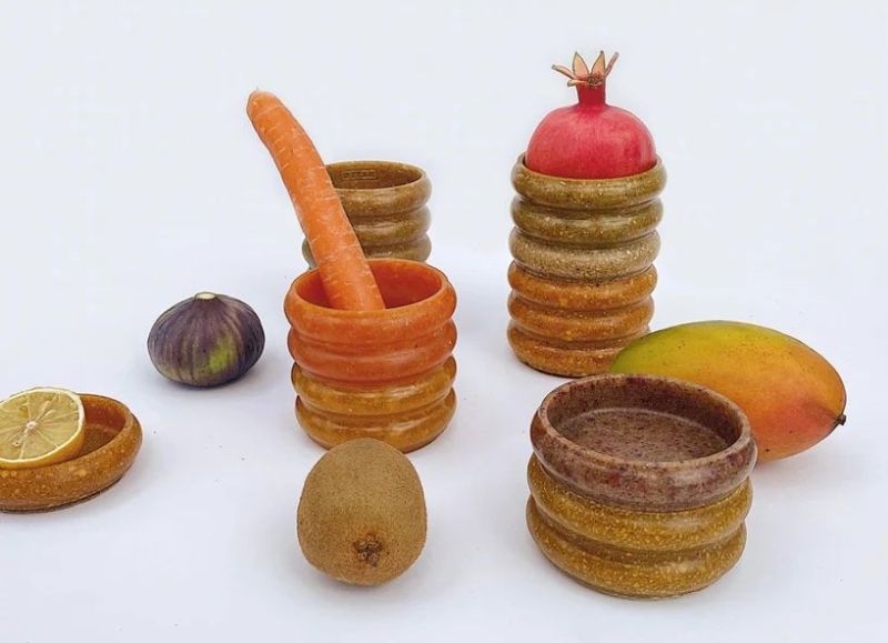 Ottan Studio Upcycles Organic Food Waste into Homeware Products