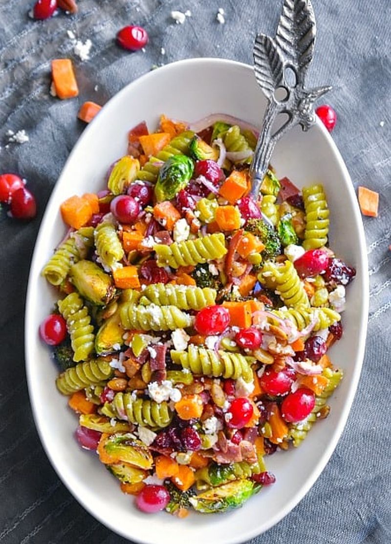 Pasta Salad for Thanksgiving 