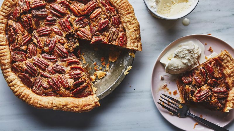 Traditional Pecan Pie for thanksgiving 