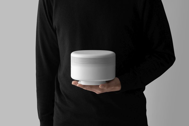 SWNA Designs Simple and Stylish Tabletop Air Purifier for JAJU