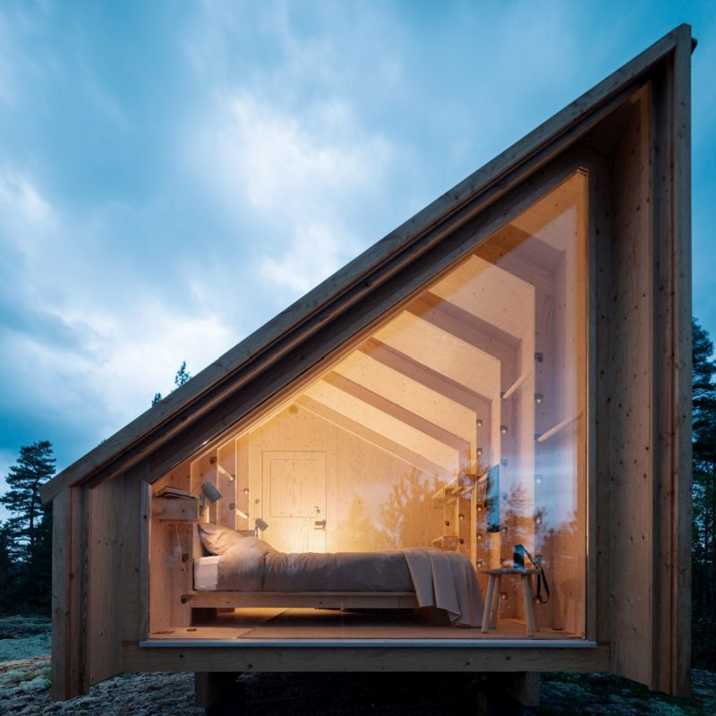 Space of Mind Prefab Cabin by Studio Puisto can be Placed Anywhere 