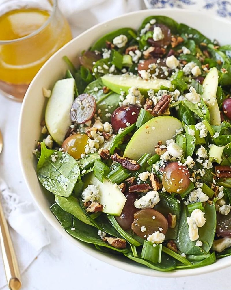 Spinach Salad for Thanksgiving