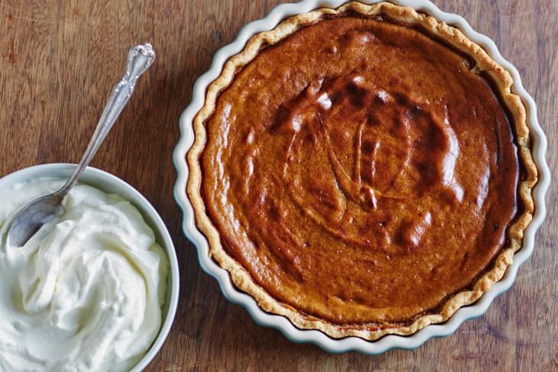 Sweet Potato Thanksgiving Pie 