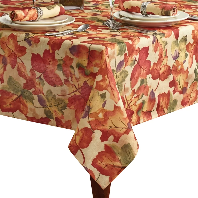 Coffman Floral Tablecloth for Thanksgiving 