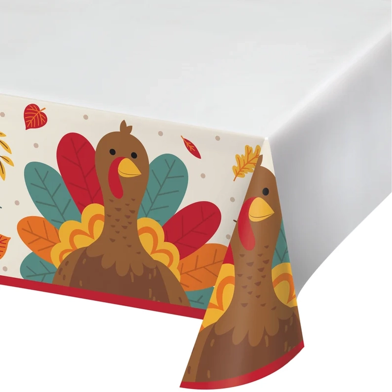  Wild Turkey Tablecloths for Boys Kids Cute Turkey Table  Cloth,Thanksgiving Day Gifts for Girls Women Autumn Harvest Decor Picnic  Table Cover Happy Fall Y'All Fall Decor Table Clothes,55x94 : Home 