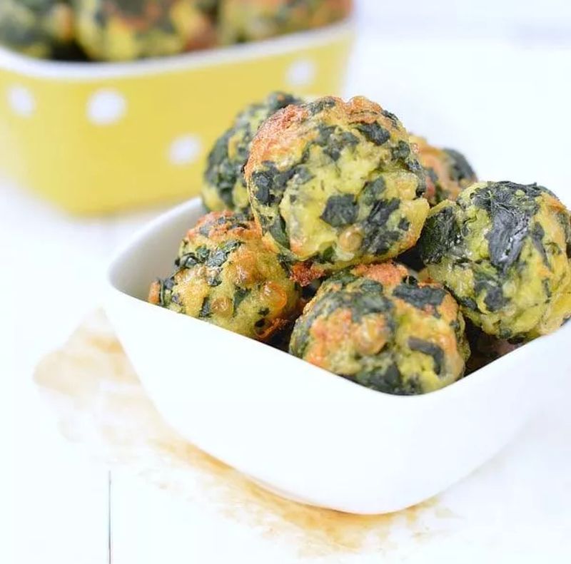 Spinach Balls Thanksgiving dish