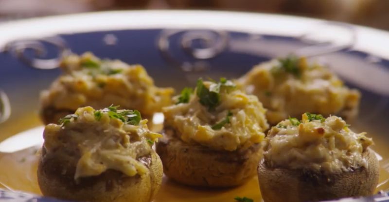 Stuffed Mushrooms for Thanksgiving 