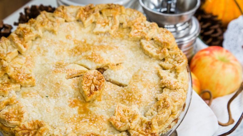 Thanksgiving Apple Pie dessert 