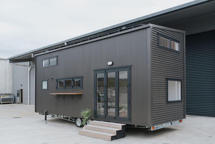 This Tiny House has Cat-Friendly Interiors and Two Lofts