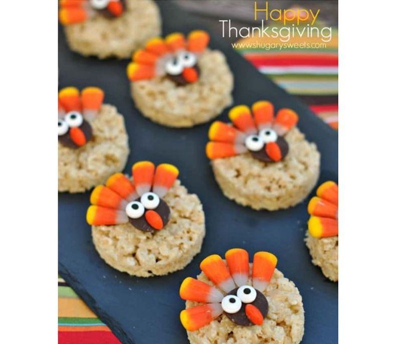 Turkey Rice Krispie Treats 