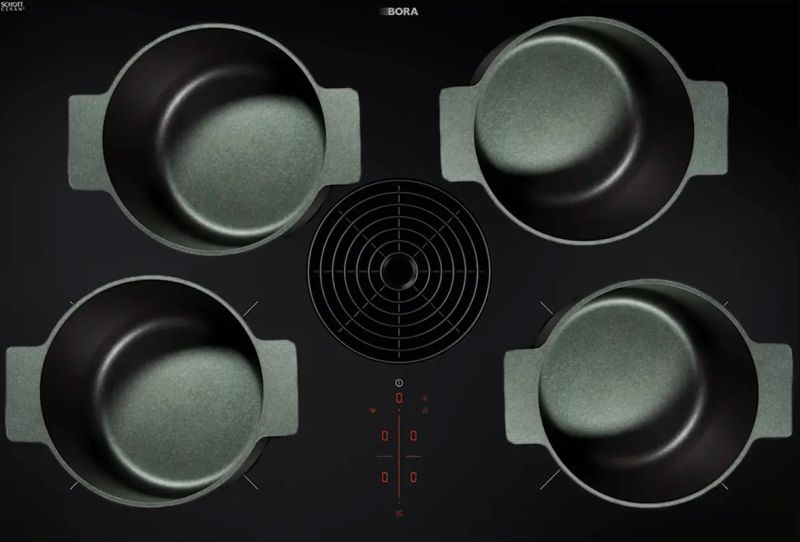  BORA XPure Induction Cooktop Comes with Integrated Extractor