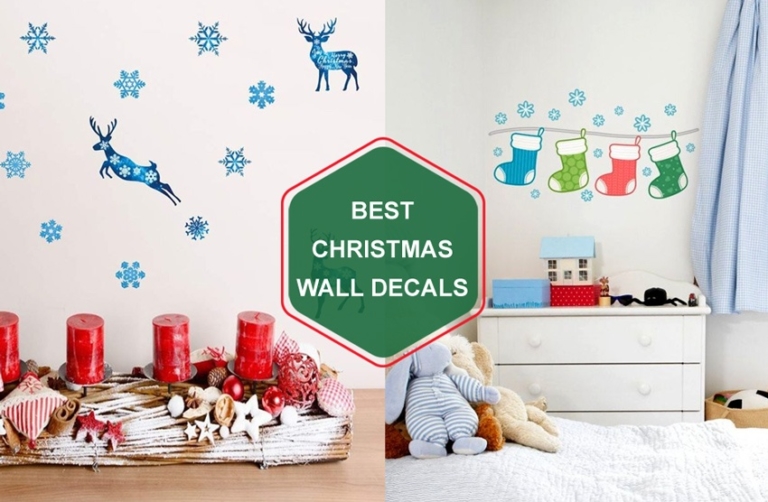 20+ Best Christmas Wall Decals to Buy for Under 50 in 2021
