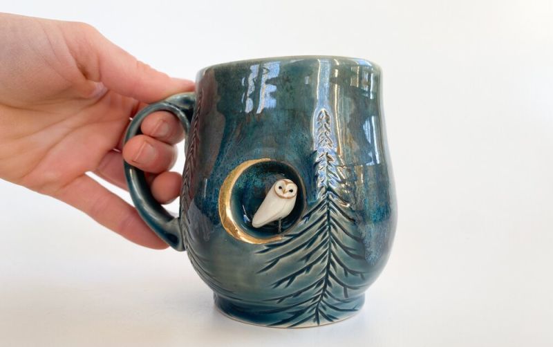 Check out Artistic Coffee Mugs by Brook Knippa of AP Curiosities